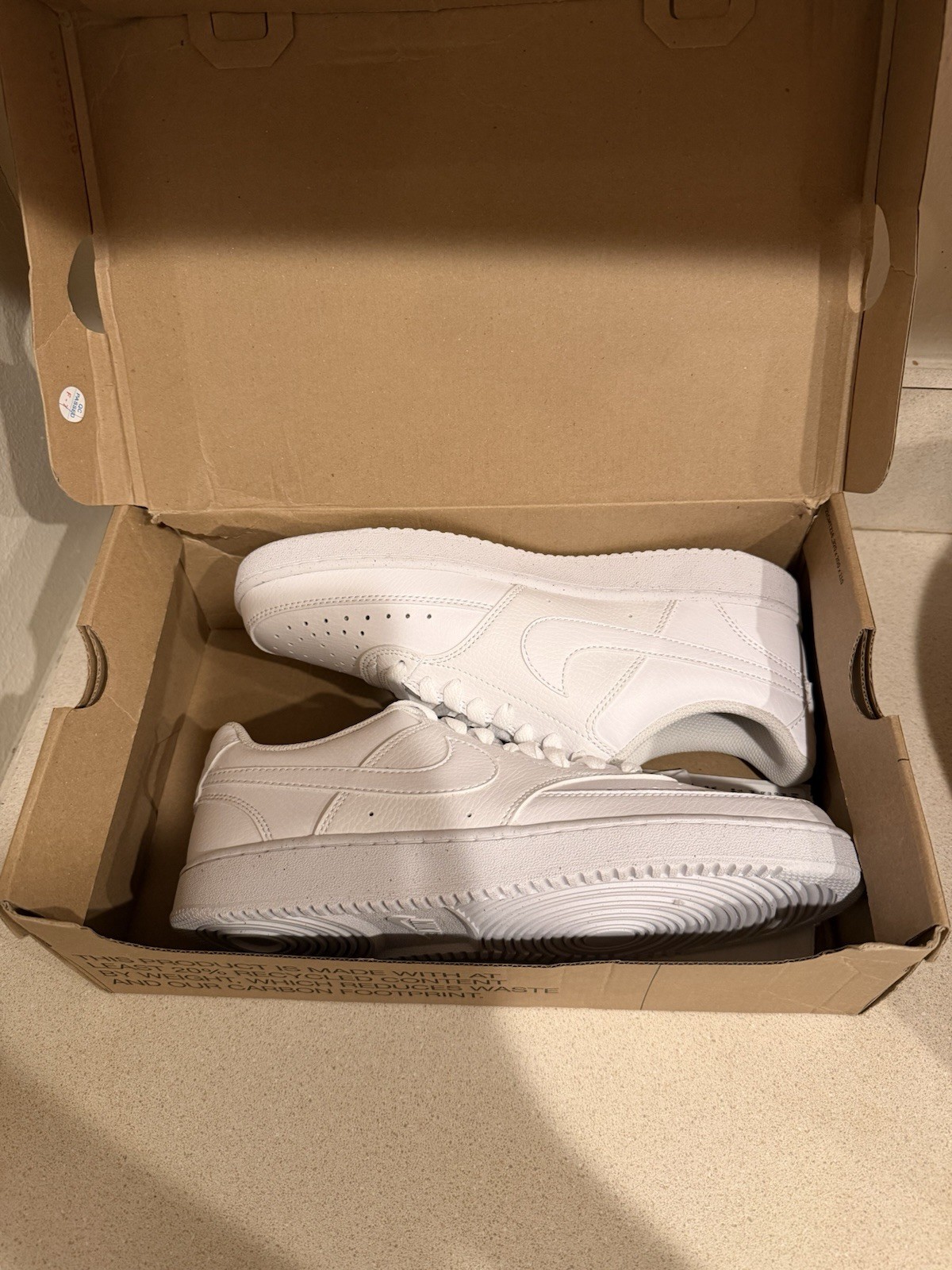 Nike Men’s Court Vision Low Nest Nature Shoes White DH2987-100 M/8, W/9.5 [New]