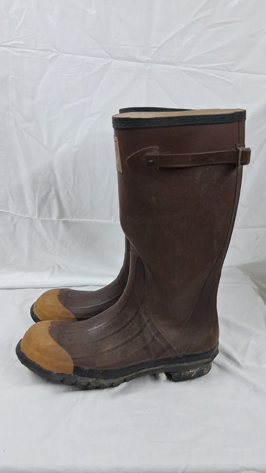 tingley steel toe rubber boots Brown