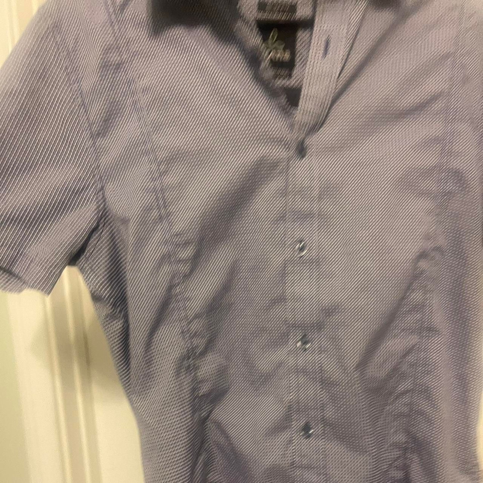 Prana Men’s Grey and Navy Shirt