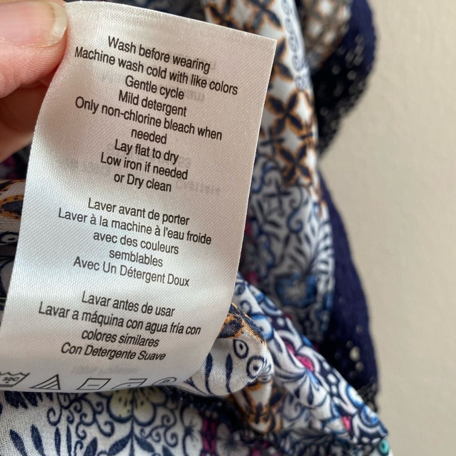 Motherhood Maternity Printed Kimono Sleeve Top Size Medium