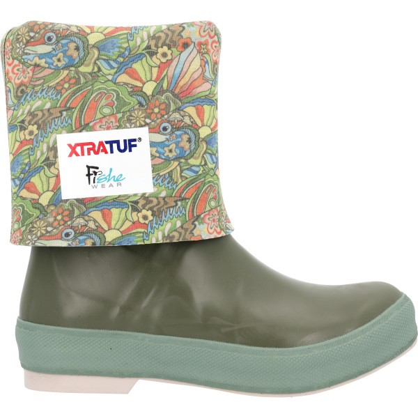 Xtratuf Women’s 15 in Salmon Sisters Legacy Boot – Boho Bass XWL10FBB