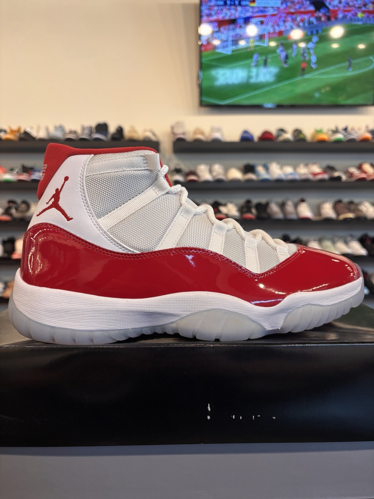 Jordan 11 Retro High Cherry Size 11 Brand New Red White