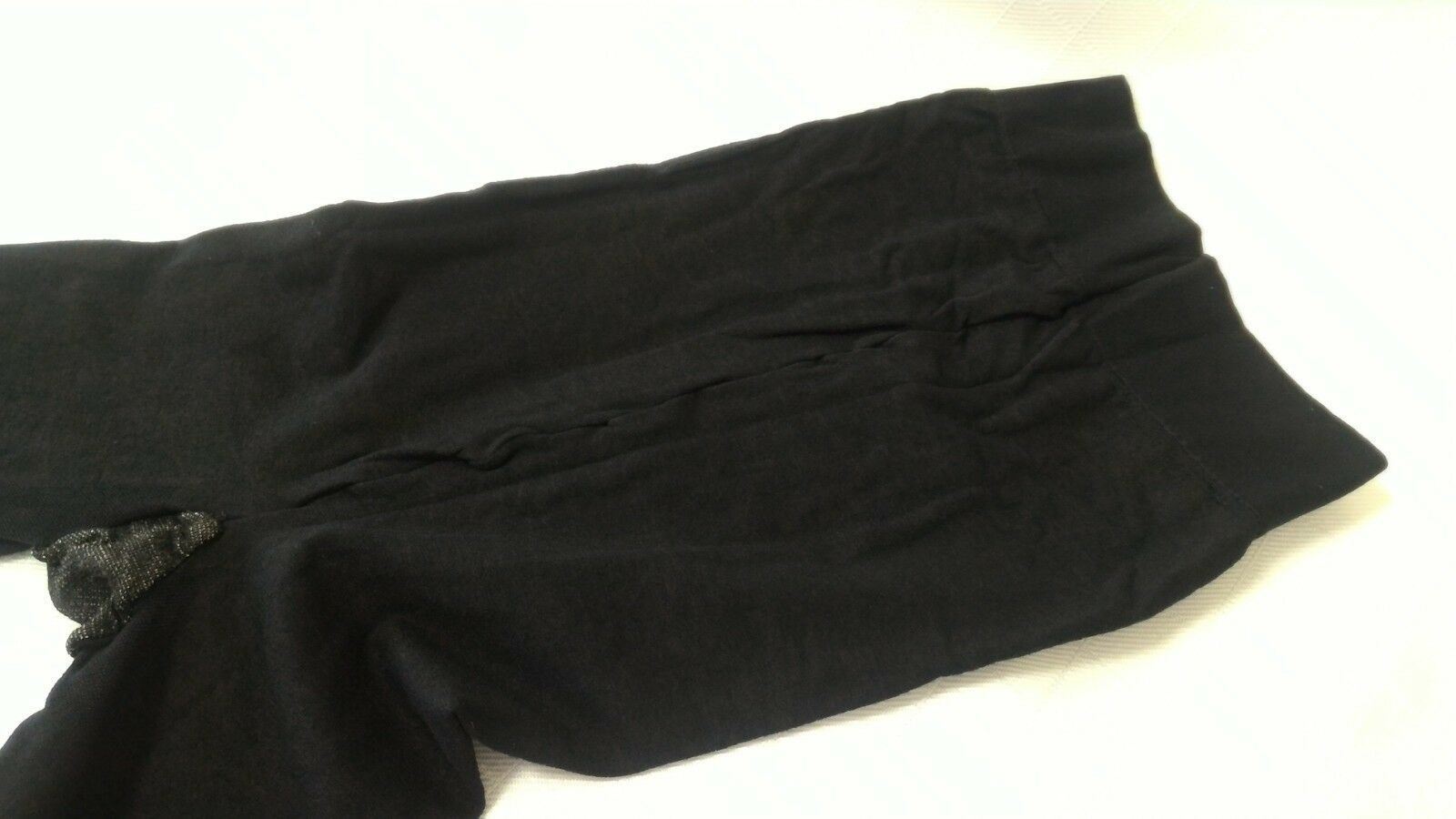 Just My Size Legging Footless size 4X BLACK 89003 Comfort Top nylon span