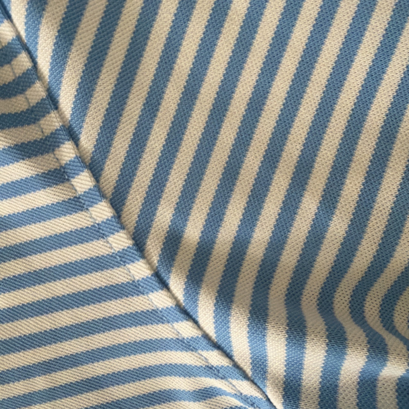 Auburn University Cutter & Buck Mens XL Blue Striped Polo