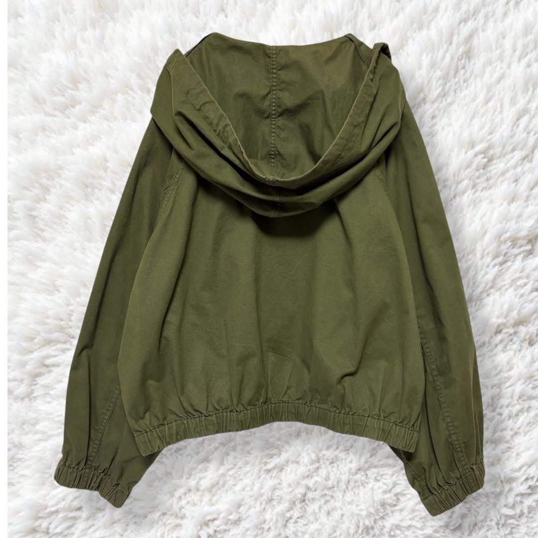 Rare UNIQLO x JW ANDERSON Blouson Green 100% Cotton M Spring