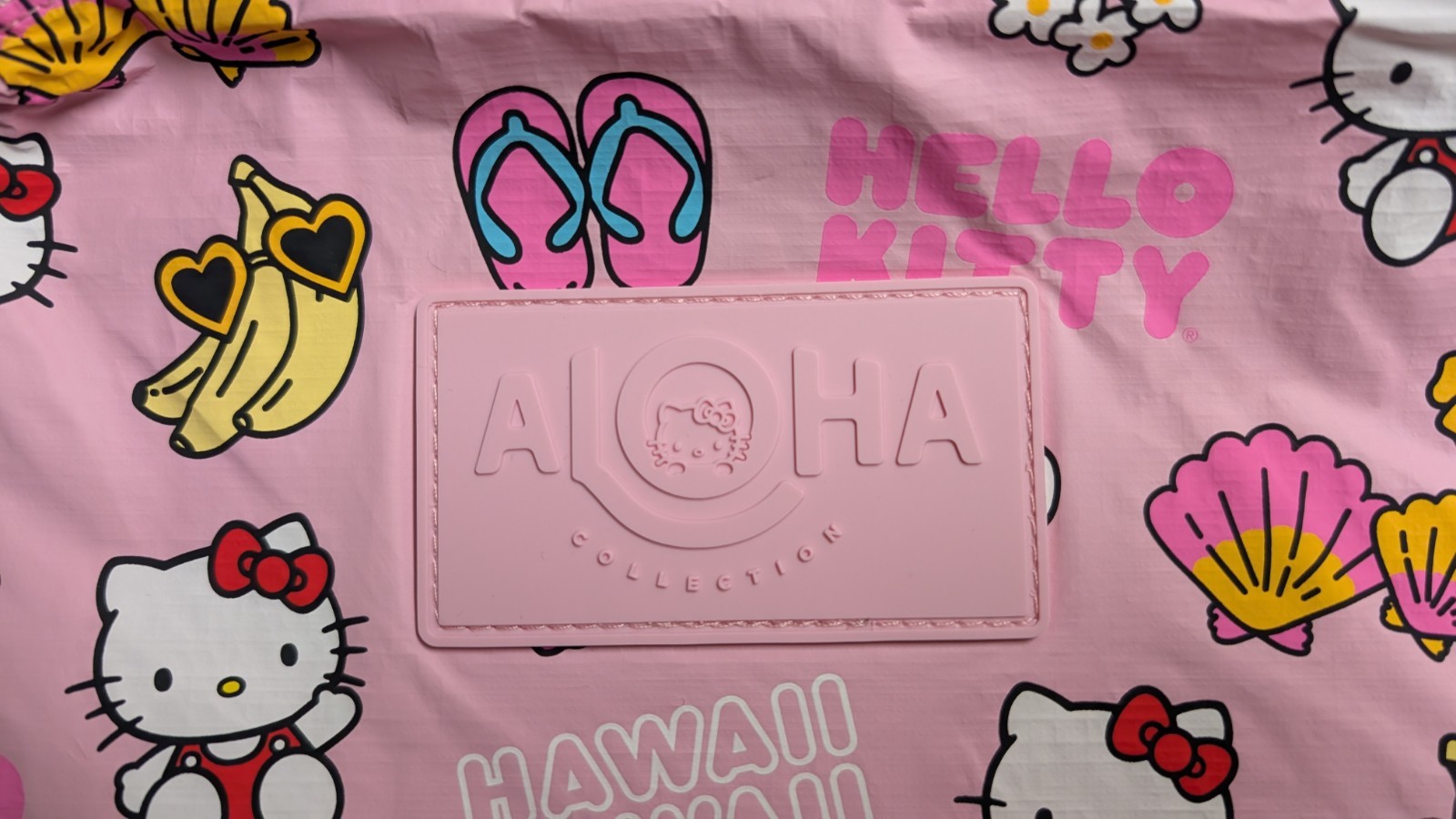 Aloha Collection x Hello Kitty Small Pink Pouch Hawaii Kawaii