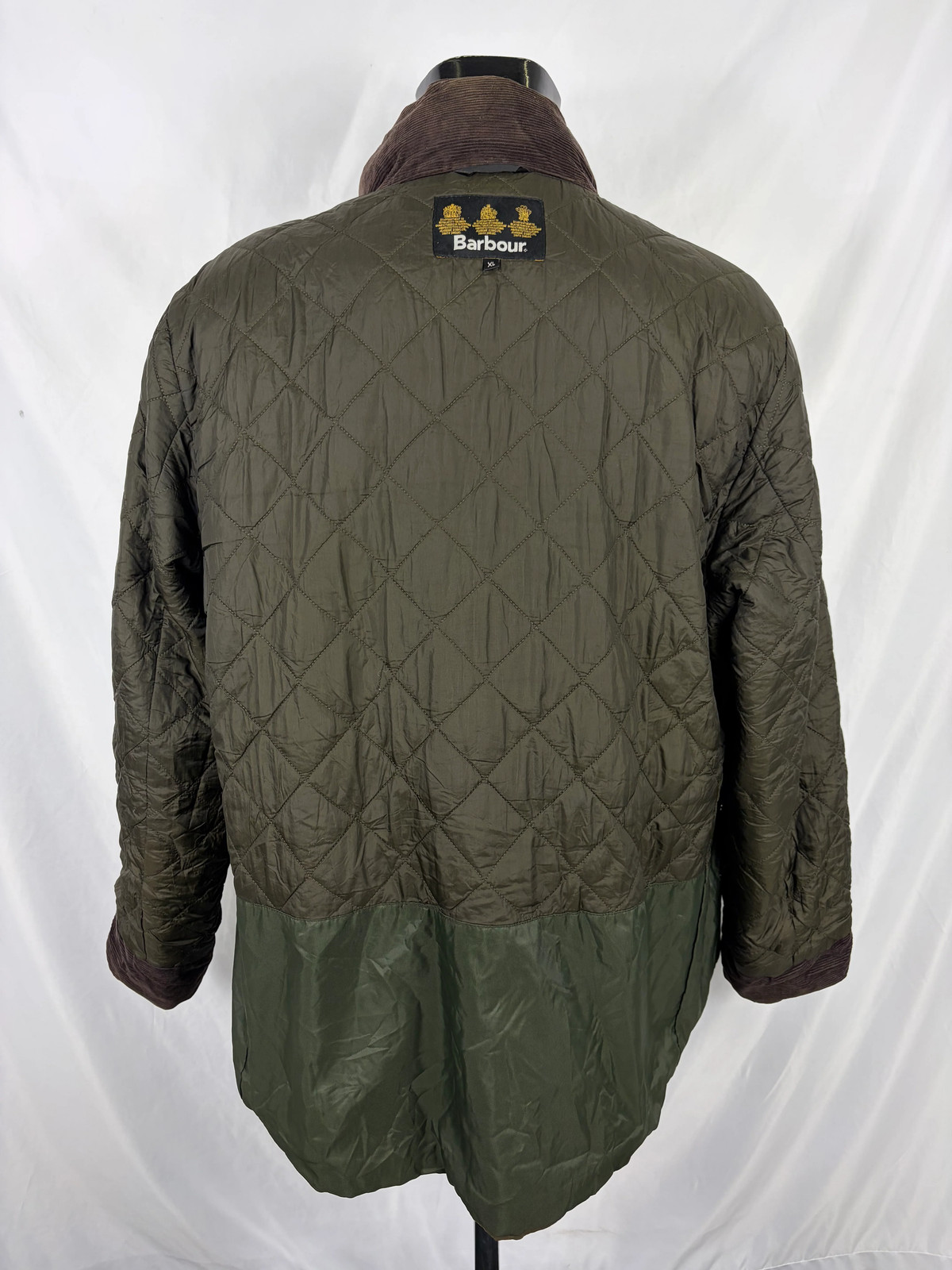 Barbour Mens Olive Green Xlarge Sapper Jacket – Man Olive Waxed Sapper…