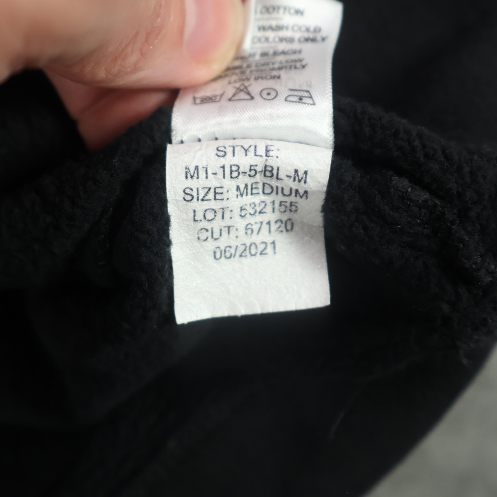 American Giant Sweatshirt Mens Medium Black Crewneck Pullover Made In USA Logo