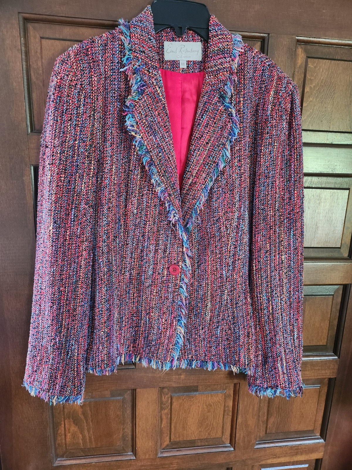 Earl Rutenberg Multicolored Women’s Blazer / Jacket Size Medium – Made in USA