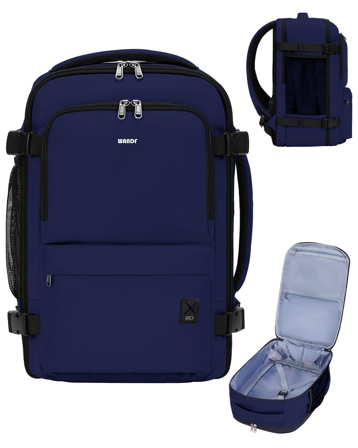 Personal Item Travel Bag, Small Travel Backpack 17x10x9 for United Airlines, …
