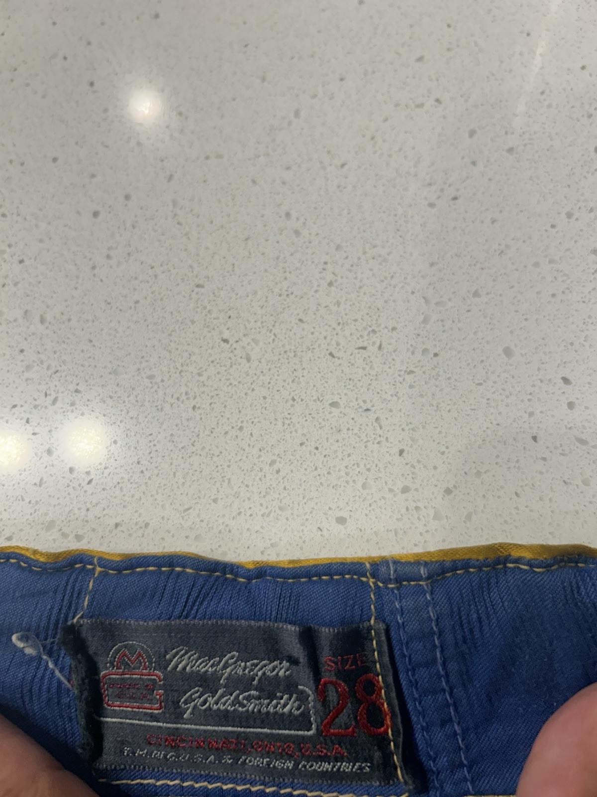 Vintage 40s 50s Satin Memphis Shorts MacGregor GoldSmith Americana Rockabilly 28