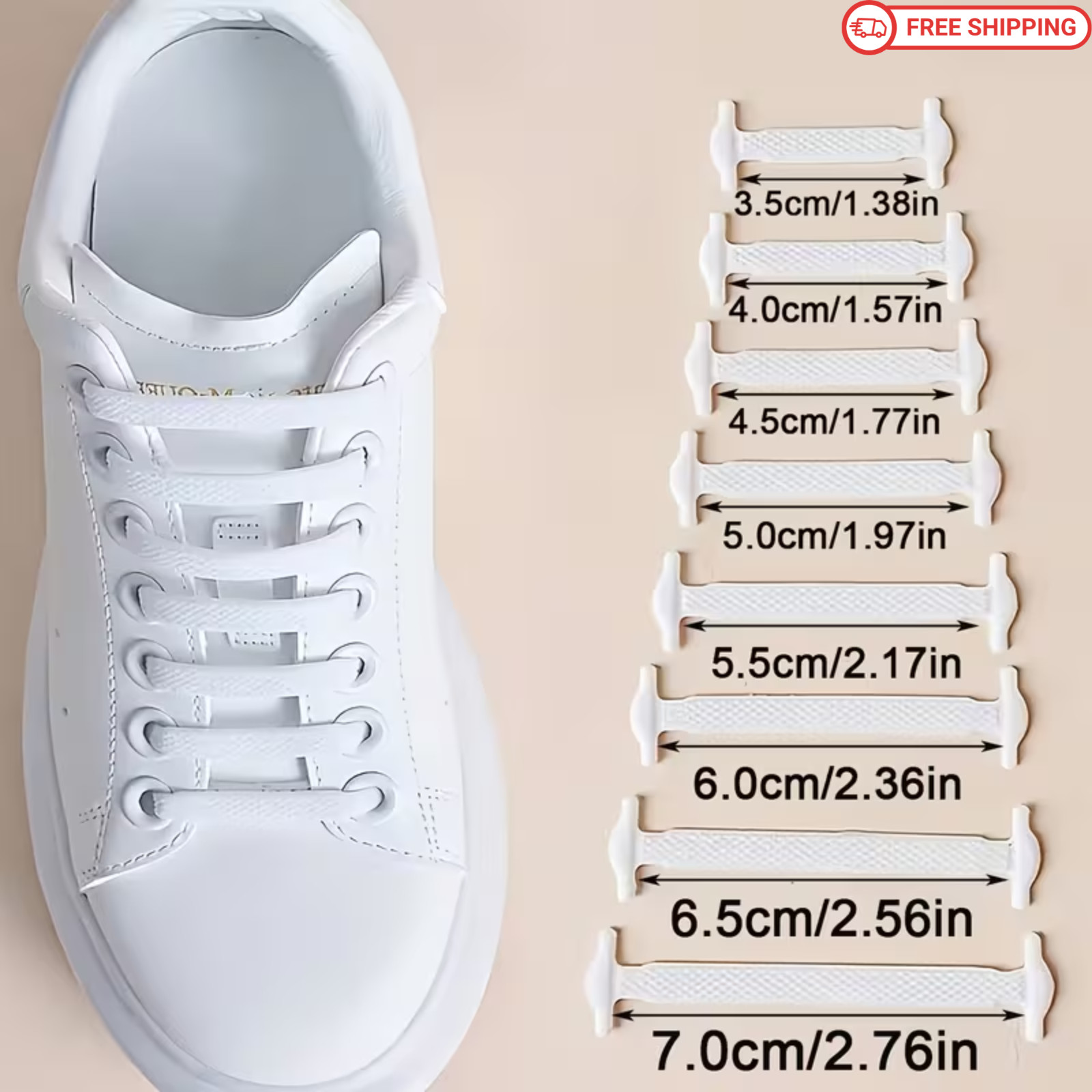 16PCS Silicone No Tie Shoelaces Elastic Stretch Shoe Laces for Kids Adults
