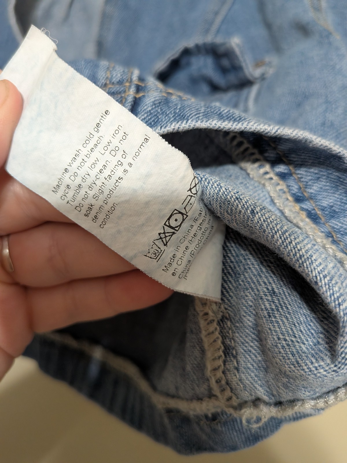 Y2K Boxy Cropped Denim Vintage Style Streetwear Jean Top With Pockets