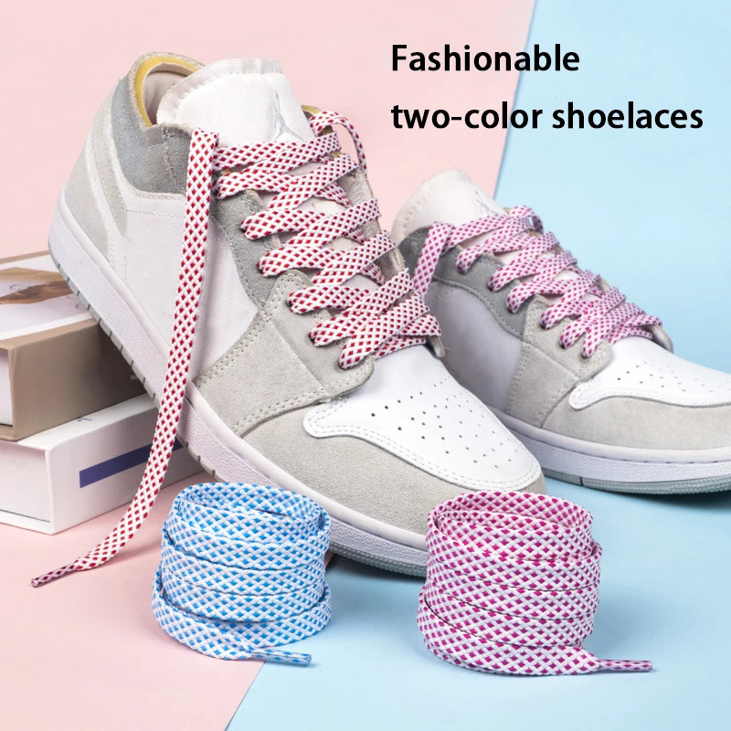 New Stylish Flat Premium Shoelace High-quality Multicolored Shoelaces Suitable f
