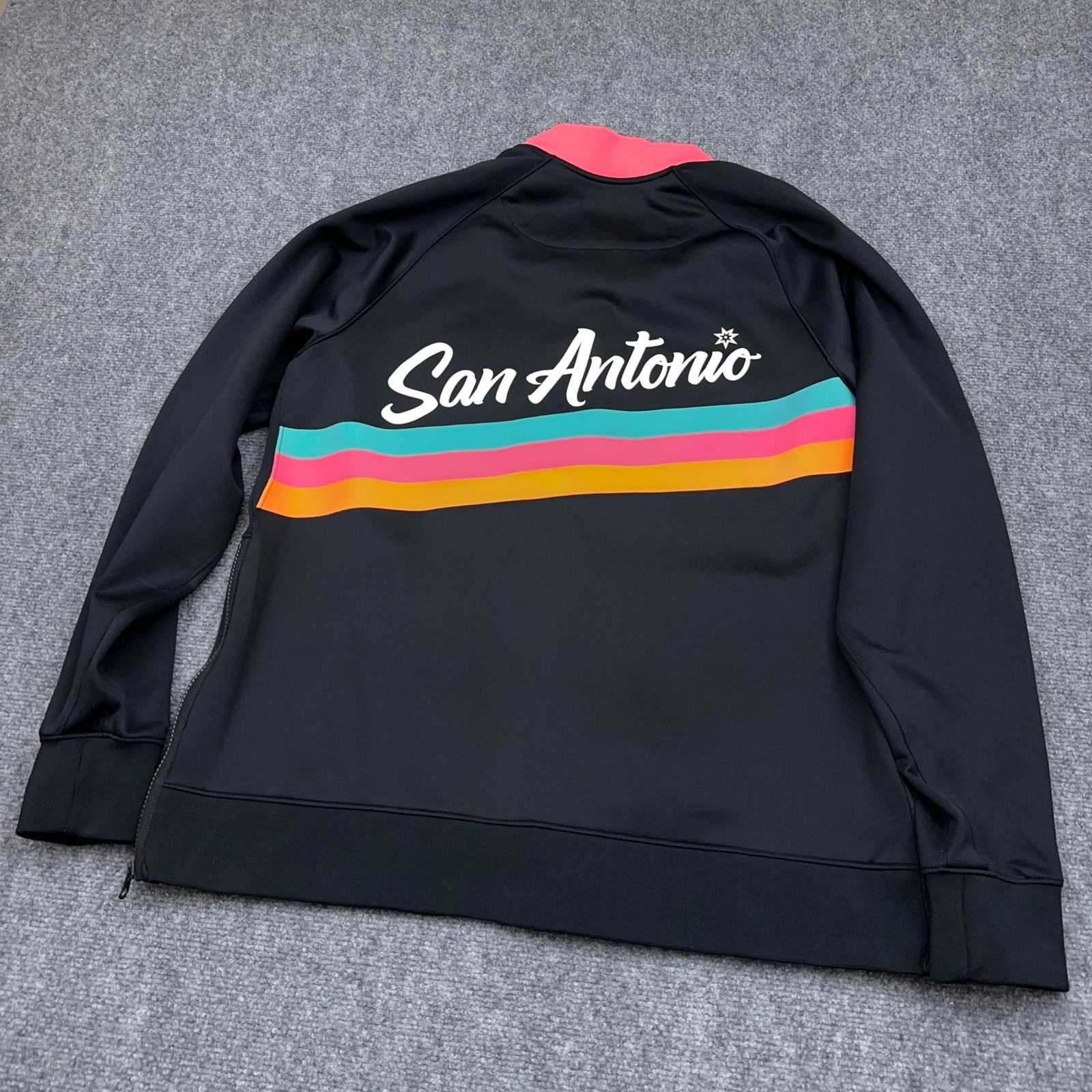 Nike San Antonio Spurs Zip Jacket Men’s L 2021/22 Fiesta City Edition 75th NBA
