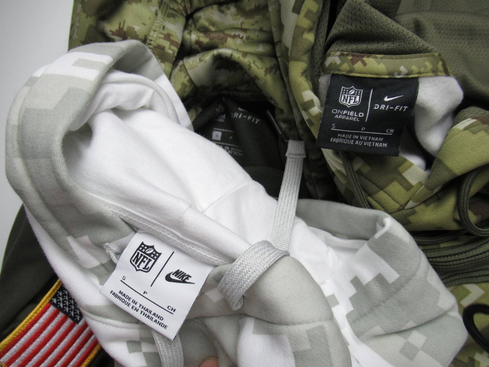 3 x Nike Salute to Service STS 49ers Pullover Hoodie Sweatshirt Mens Small
