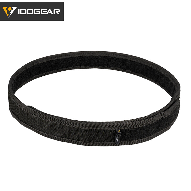 IDOGEAR Tactical Belt Mens Belts Sports Inner Belt Airsoft 1.7″ Waist Belt Duty