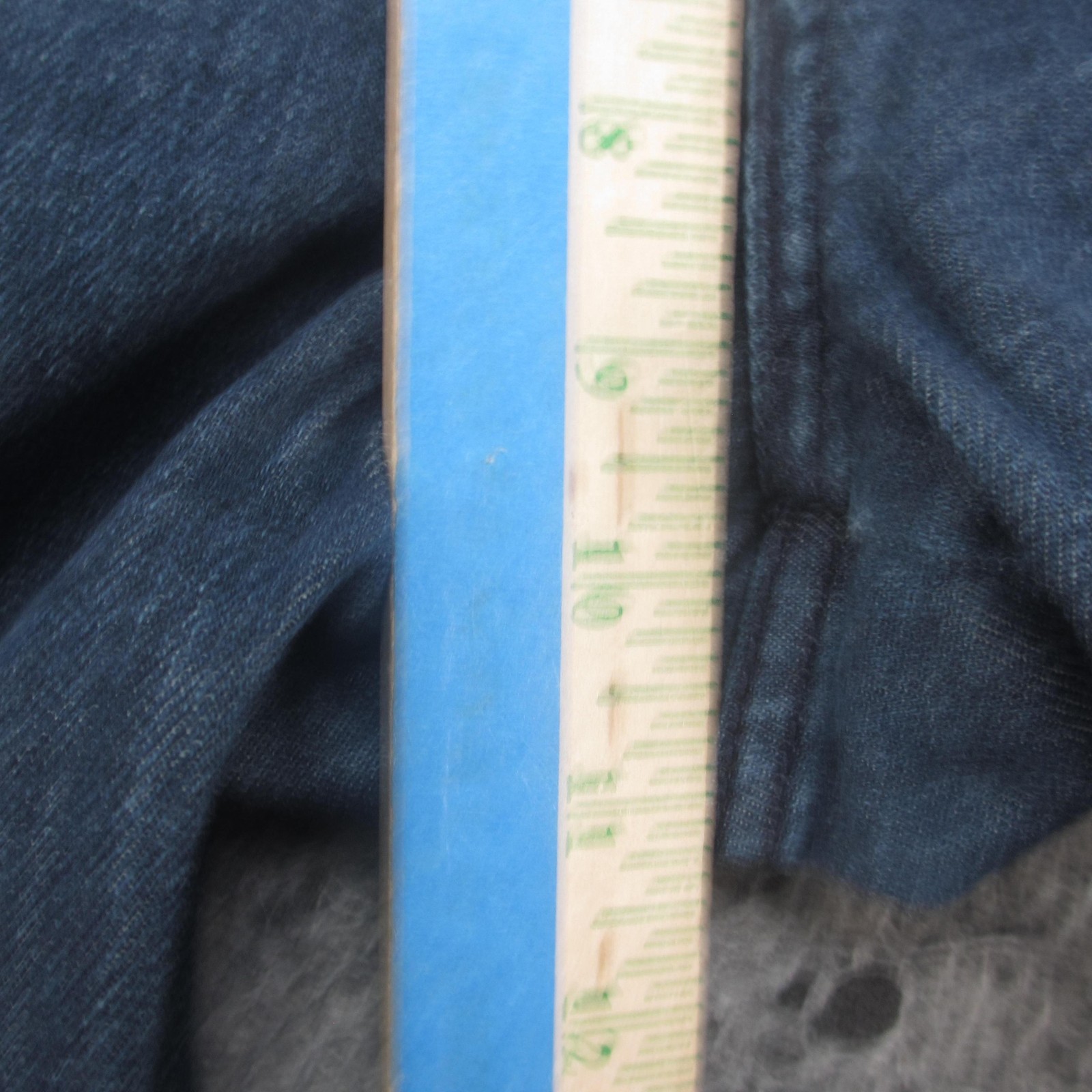 9.8 Premium Jeans Womens 10 Bootcut Contrast Stitch Stretch Embellished Pockets