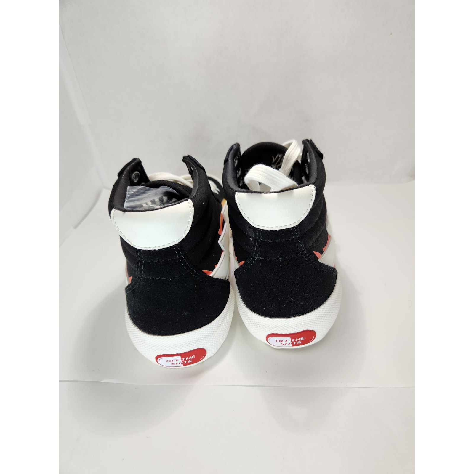 Revenge X Storm Vol. 2 Black Flame Sneakers – Size 5 Limited Edition Streetwear