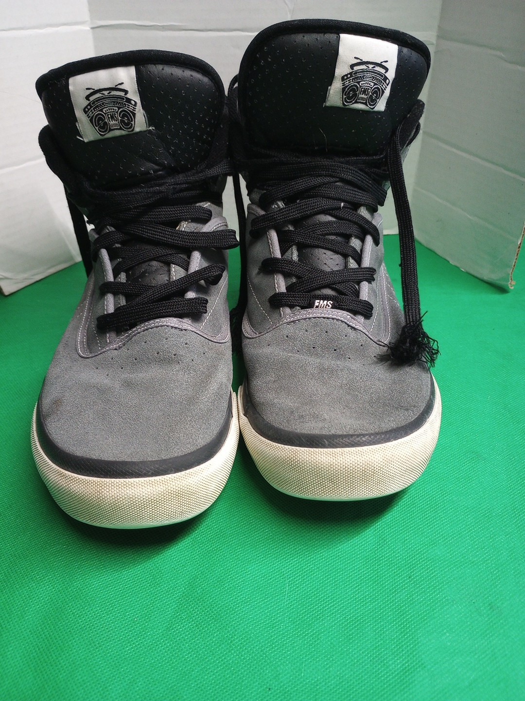 FMS Future High Top Sneakers Shoes Mens size 11 (103941 ) Gray