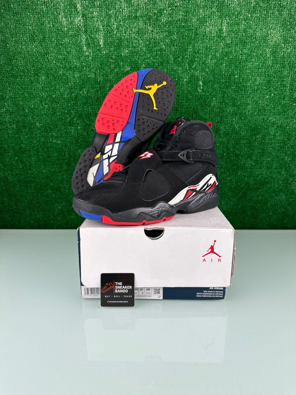 Size 7Y – Jordan 8 Retro Mid Playoff (GS) CLEAN!