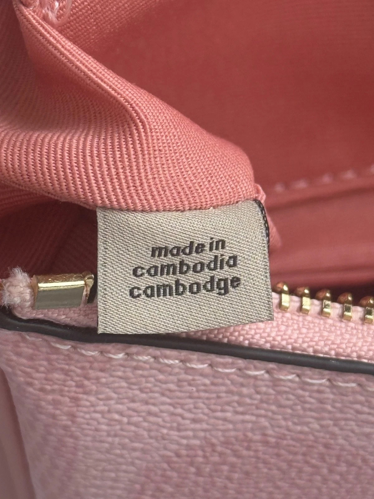 COACH Teri Shoulder Bag In signature canvas/Gold/Powder Pink New CAL51