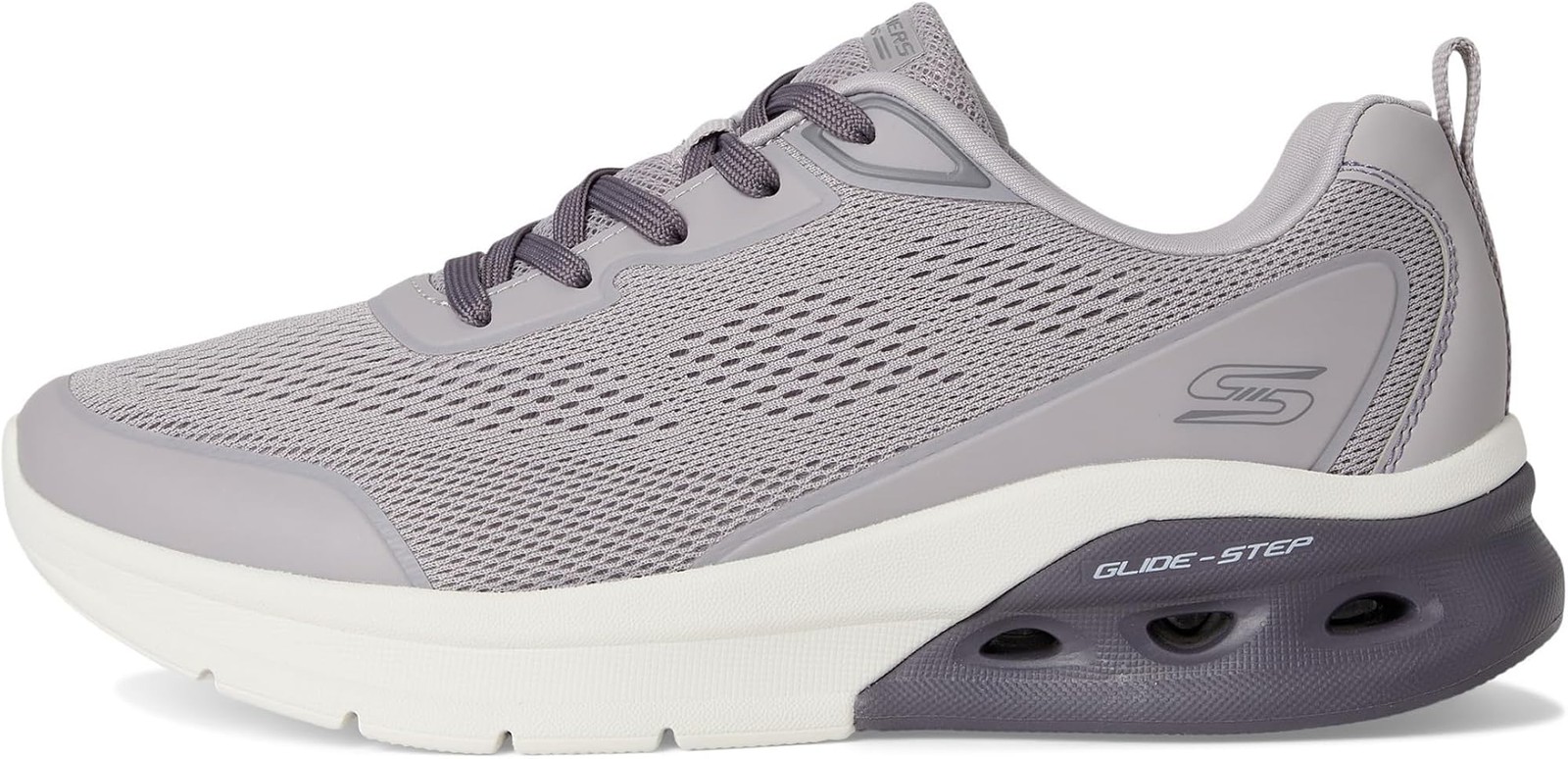 Skechers Womens Bobs Glide Step Arc Waves 2.0 – Now in – Lilac – 8.5 B – Medium