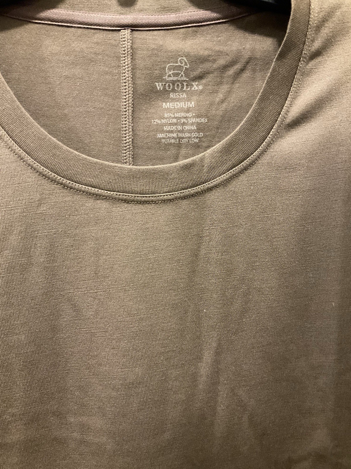 WOOLX Medium Rissa Merino Wool Dress, Toasted Almond Color