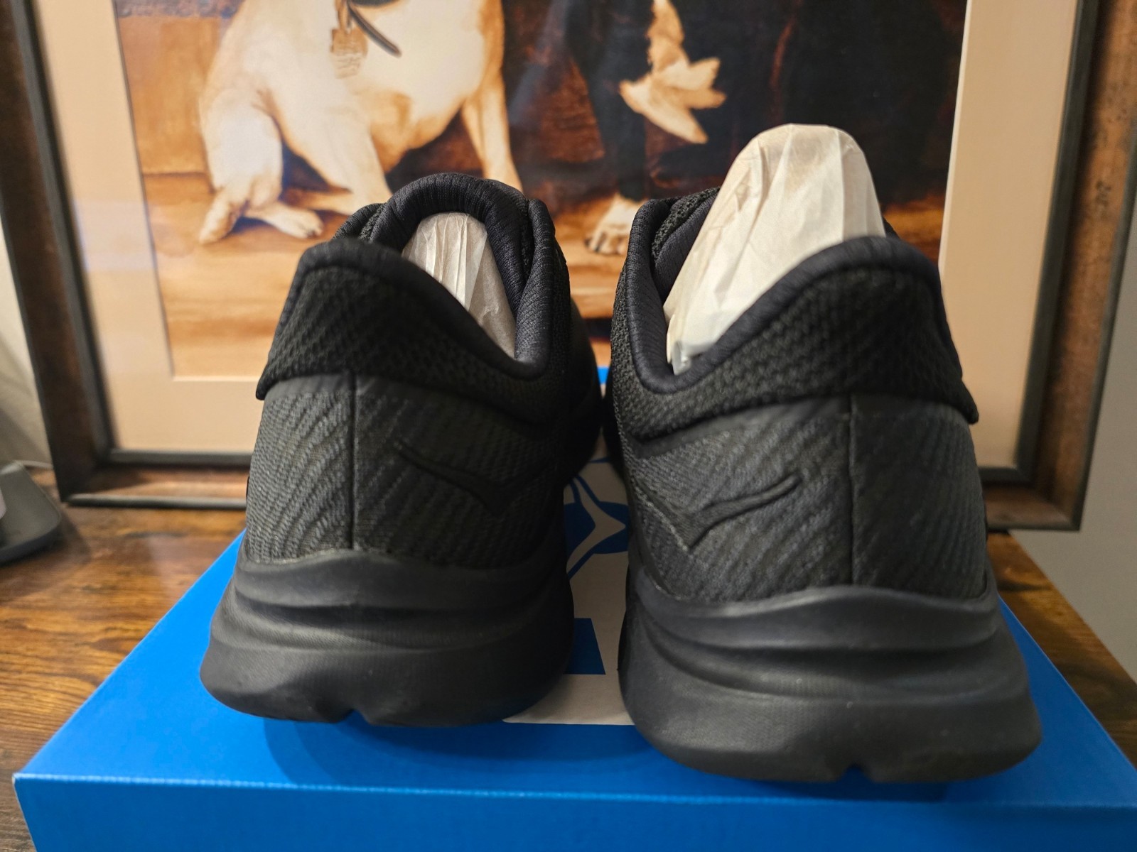 Hoka One One Solimar Triple Black Men’s Size 13 Running Shoes 1123074-BBLC NEW