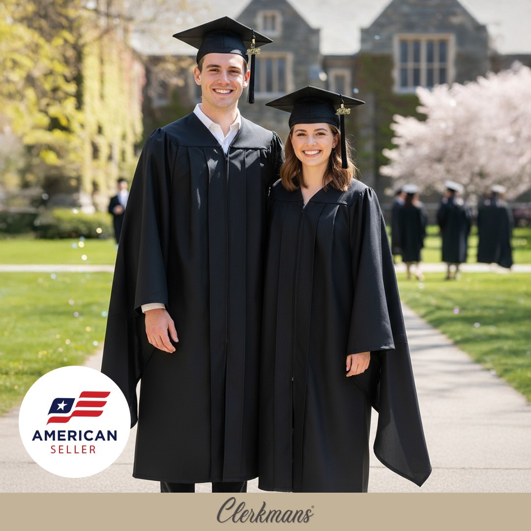 Classic Masters Graduation Cap and Gown – Academic Regalia