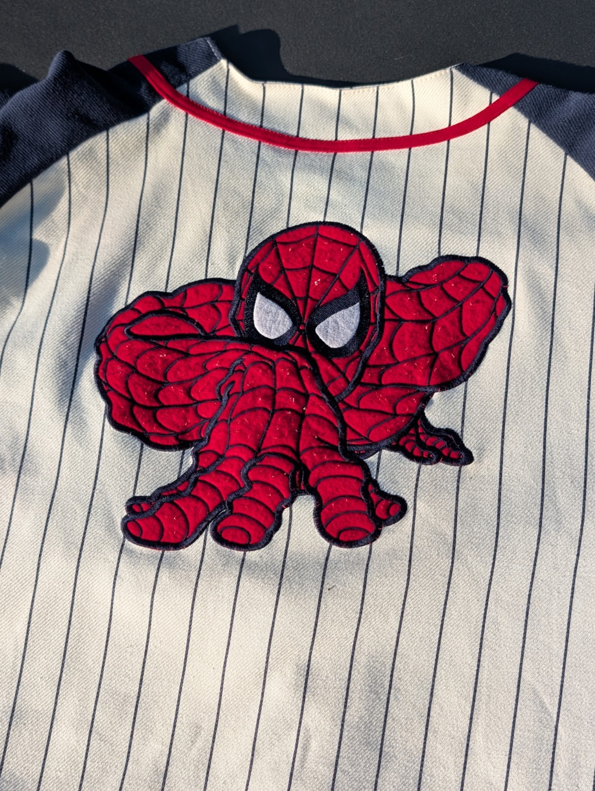 Vintage 2002 Y2K Spider-Man Marvel Comics Baseball Jersey – Size 2XL XXL