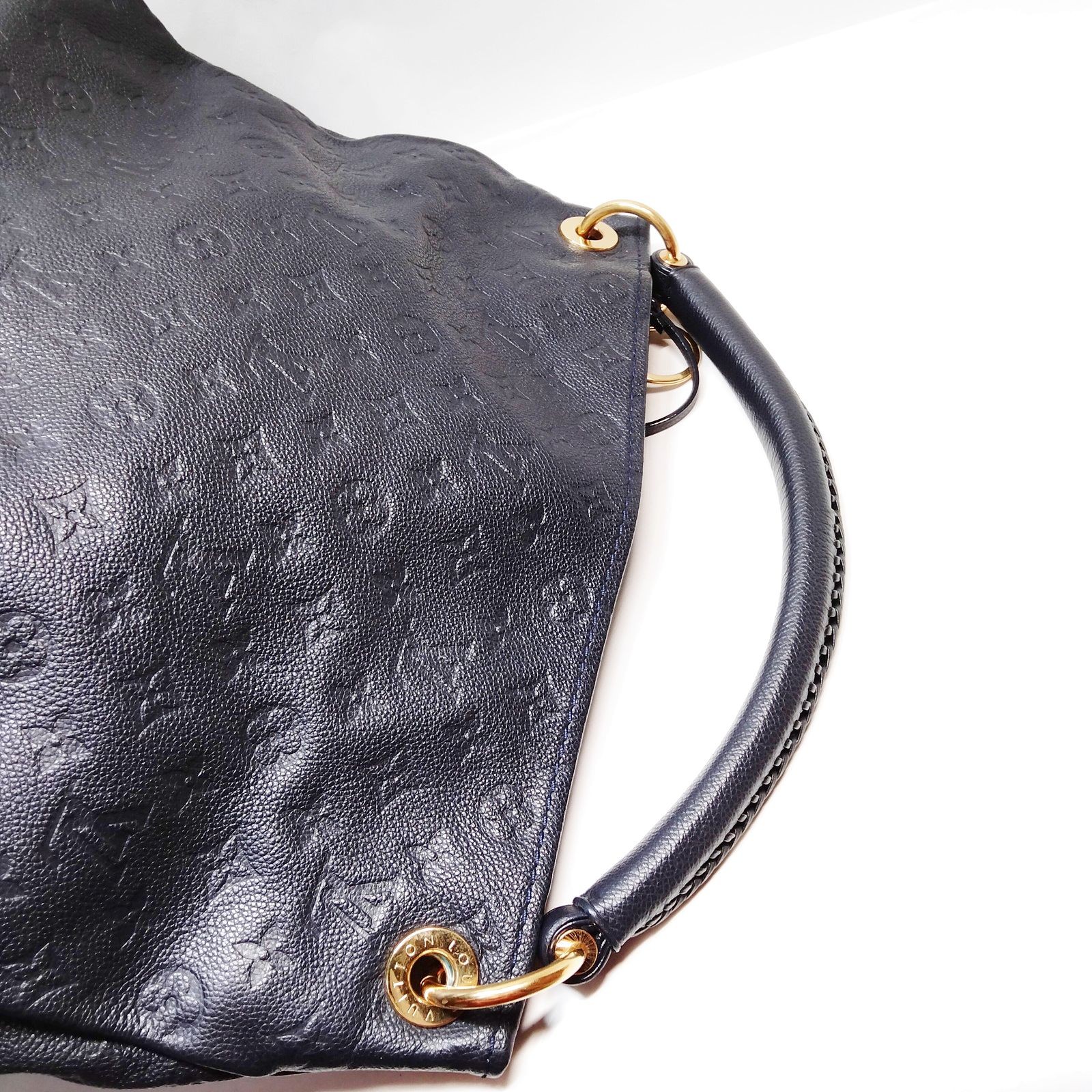 Louis Vuitton LV Tote Bag M41066 Artsy MM Black Monogram Empreinte 3279815