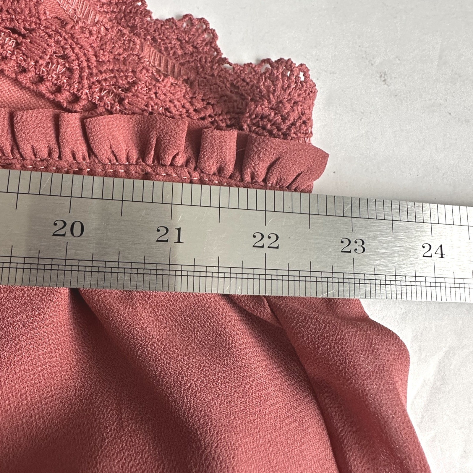 NWT Gacaky Boho Western Prairie Dusty Rose Bib Overall Tiered Maxi Dress Sz. 2XL
