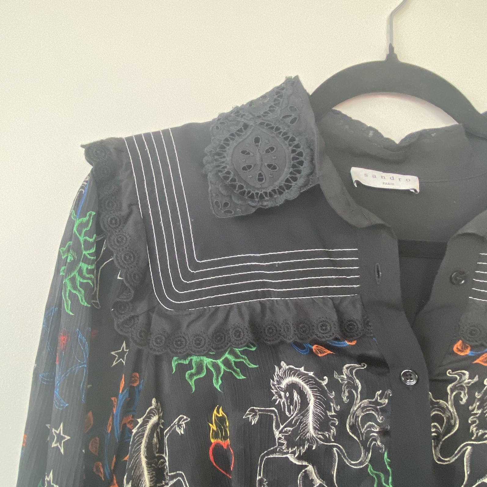 Sandro dress. Size Medium (FR 40). Western Style.