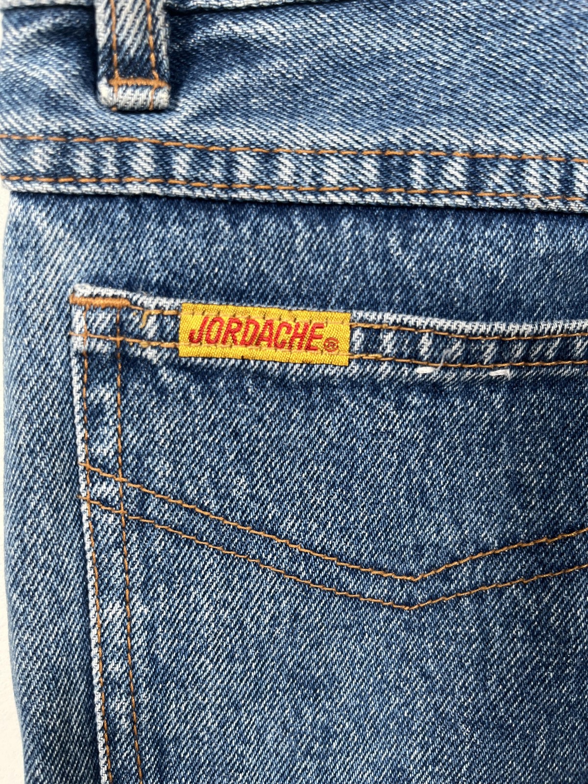 Vintage Jordache Jeans Womens 5/6 Blue High Rise Tapered Leg Classic Denim 90s