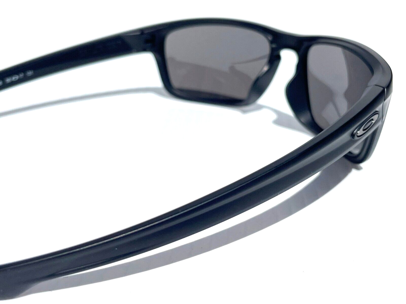 NEW Oakley SLIVER STEALTH Matte Black POLARIZED Galaxy Jade Lens Sunglass 9408