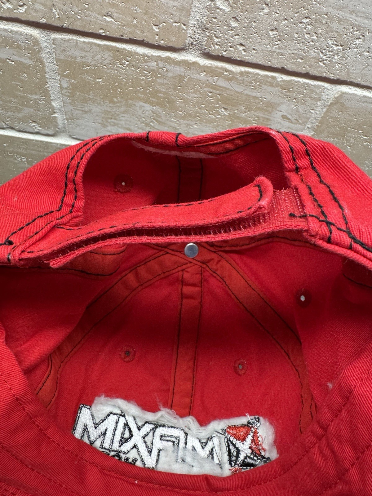 Honda Motocycle Dealer hat cap Red Adjustable strap Dunlop Arai helmet logo