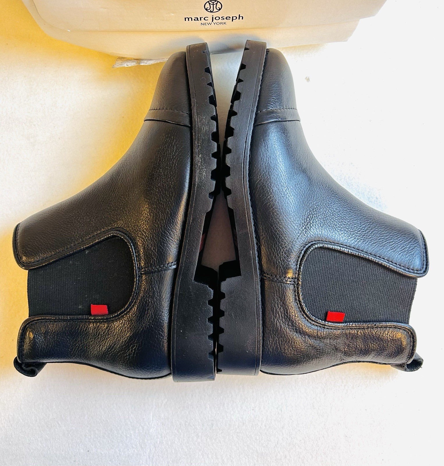 New Marc Joseph Tremont St Black Napa Soft Ankle Boots Women / Sz 6.5