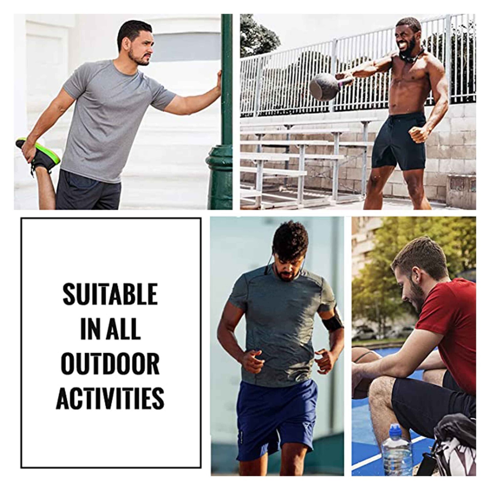 Men’s Mesh Athletic Shorts Gym Workout Quick Dry Breathable Sportswear