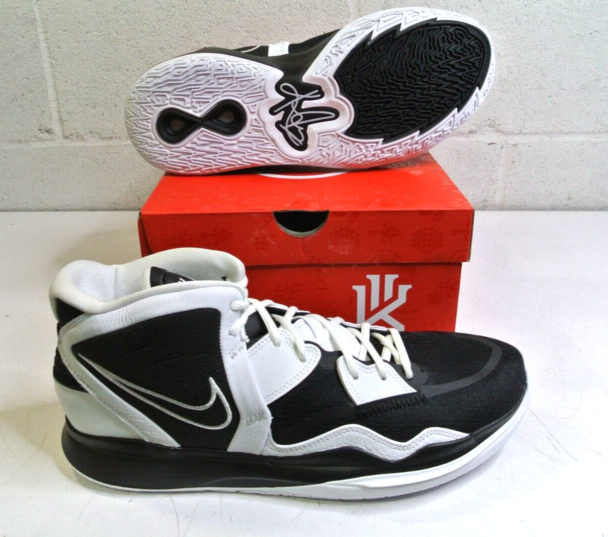 Nike Kyrie Infinity TB Promo Black White DX6653-002 Shoes Mens Size 13.5