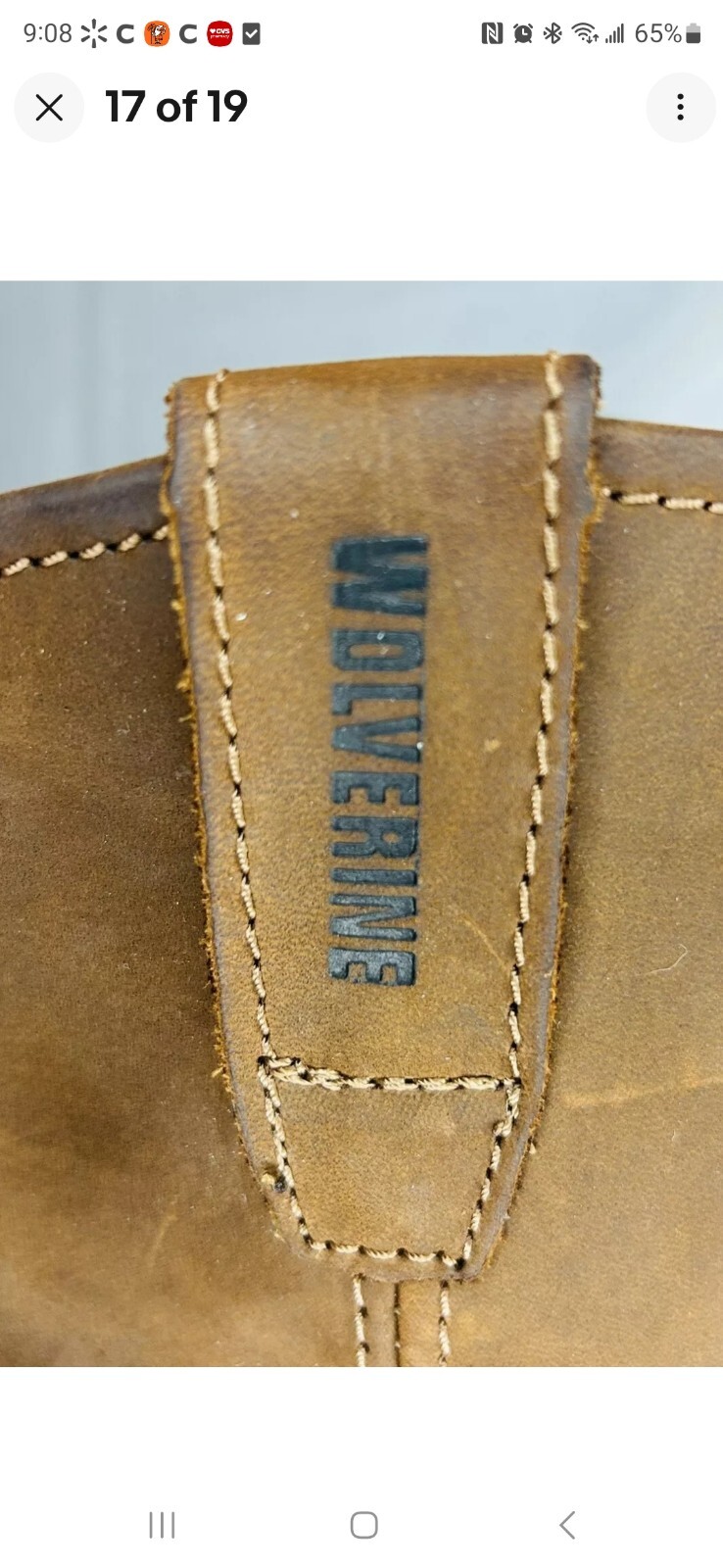 Wolverine Mens Wellington W04727 Brown Mid-Calf Western Boots 13 ExtraWideWidth