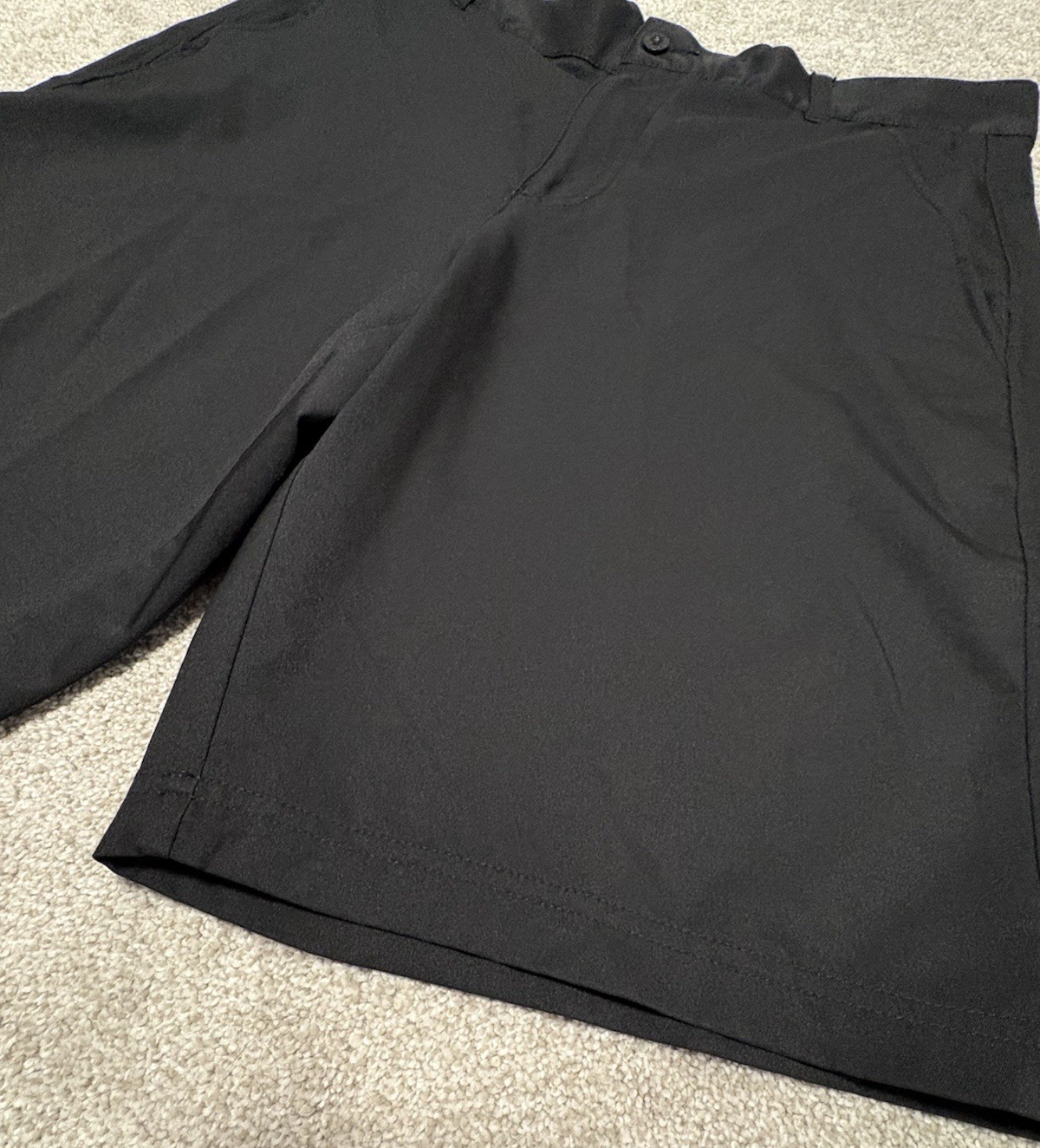 Fila Sport Golf Black Men Shorts Size 36 Inseam 10.5 Inches
