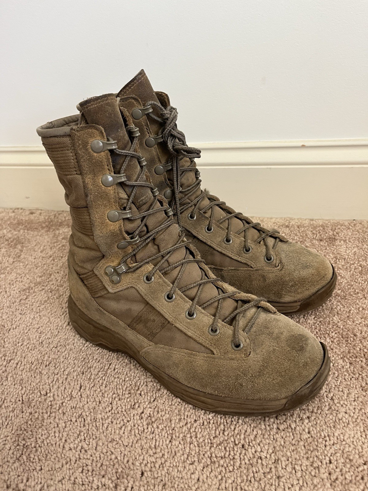 Danner Reckoning 8 Coyote Hot Brown Boots Men’s Size 10 USA Made 53231 USMC EGA