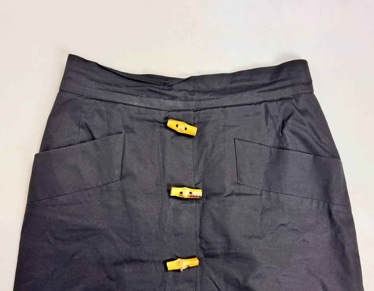 Genny by Genny Versace Gray Long Pencil Skirt Size IT 40 / US 6 Pull On