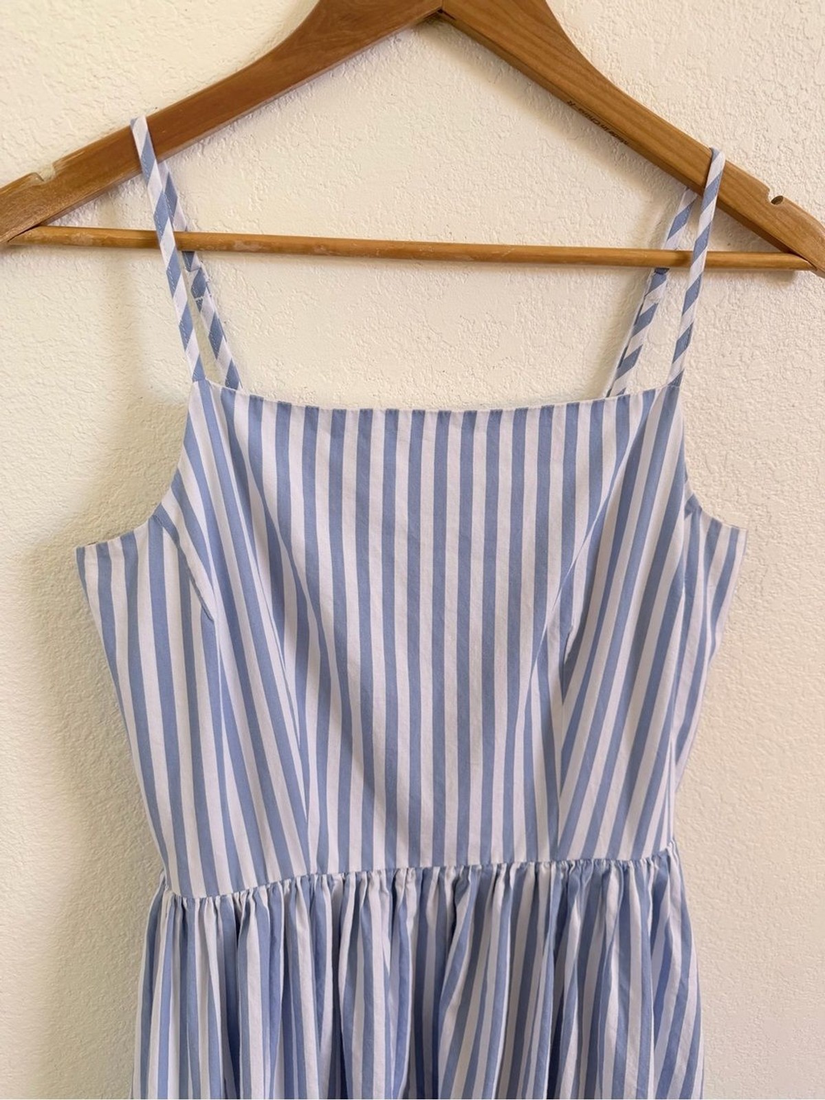 Women’s Striped Sundress with Spaghetti Straps