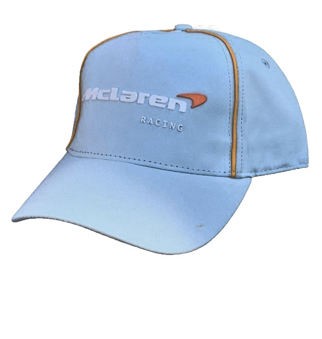 McLaren F1 Racing Team 2026 Sky Blue Drivers/Baseball Cap. Factory 2nd.