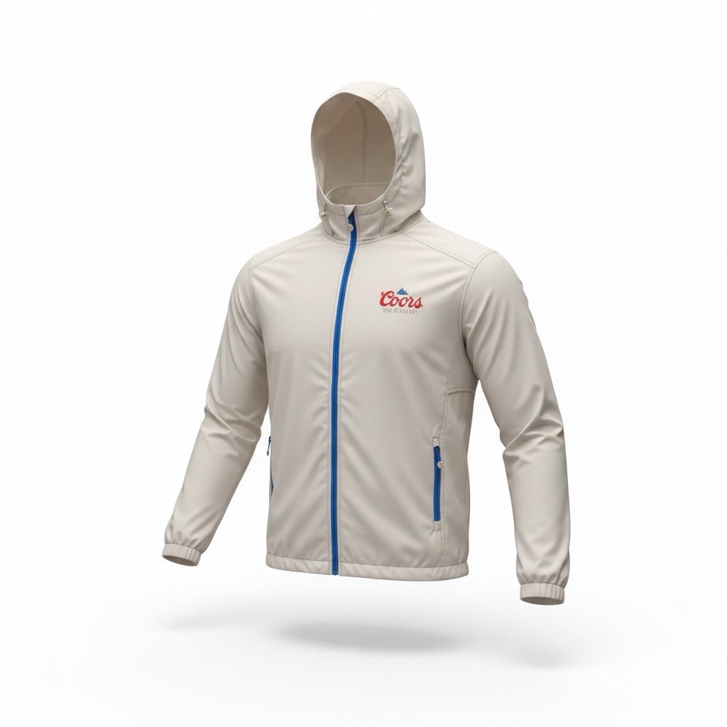 Coors Light Full Zip with Hoodie 2XL