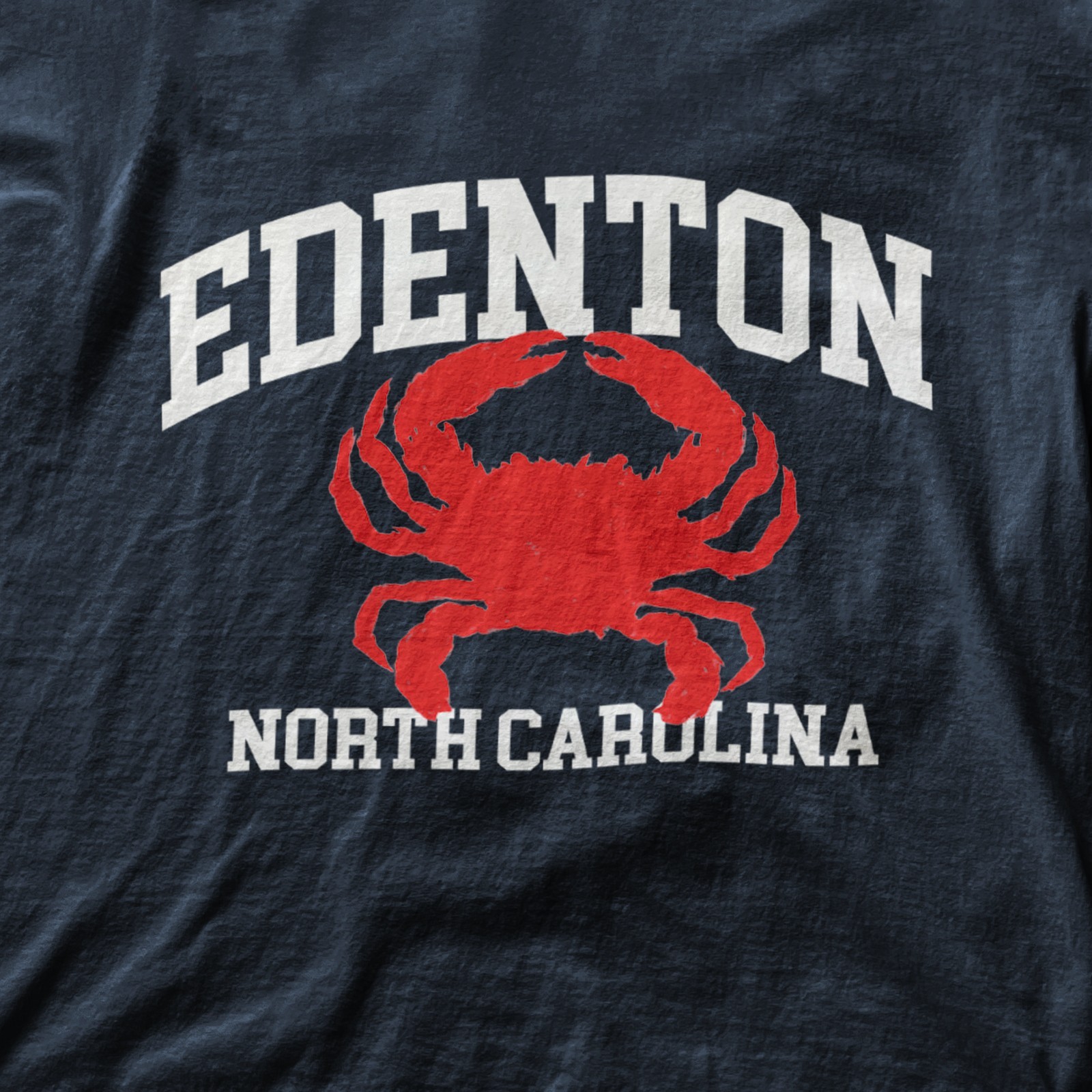 Edenton NC retro crab fishing rustic nautical bay life vibes