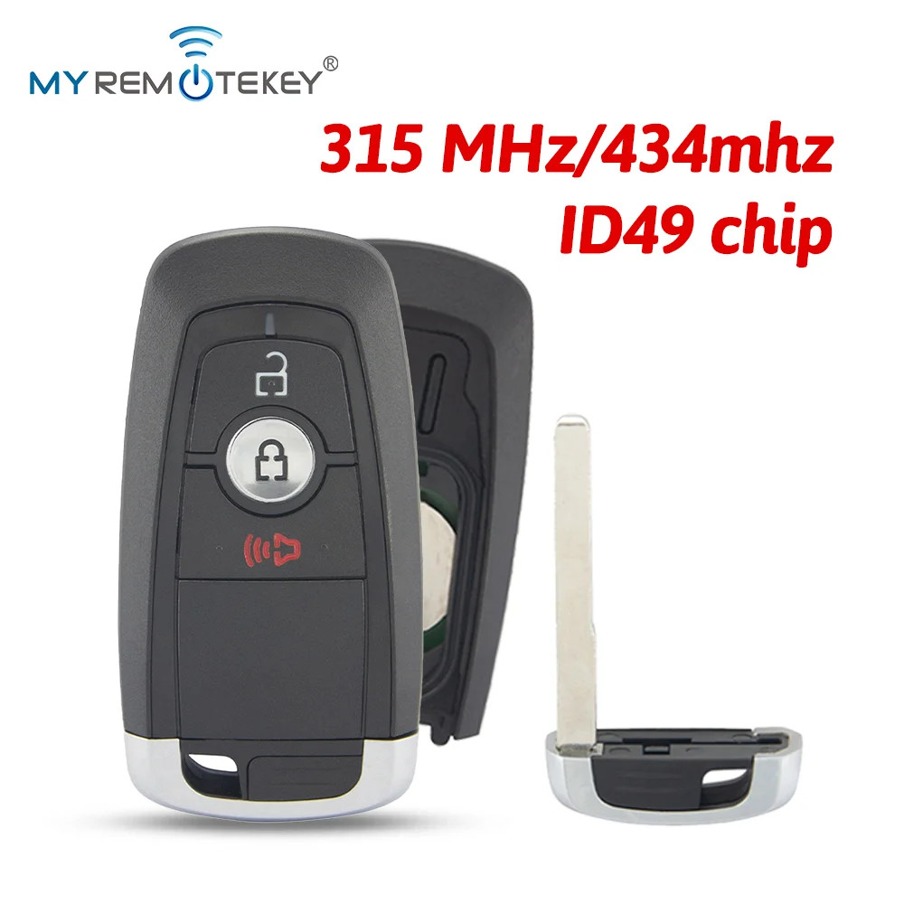 Smart Car Key Fob Remote Control HC3T-15K601-DB/M3N-A2C93142300/HS7T-15K601-DC