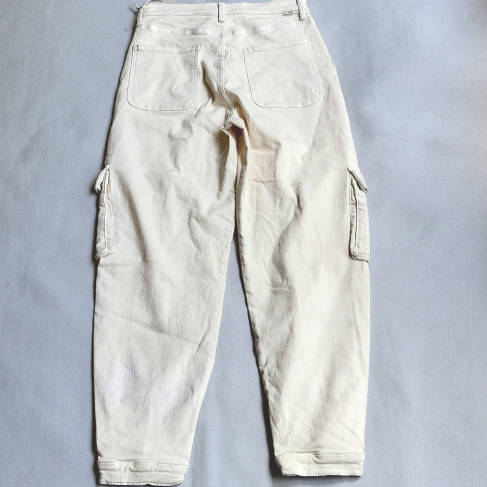 NWT$328 MOTHER Curbside Cargo Flood High-Rise Tapered Jeans 30 (8-10)